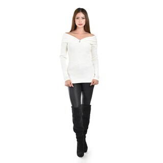 Foto 6 | Foto 6 | Blusa Off-shoulder Roman Fashion /juvenil 83346 (blanco) Blanco