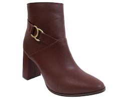 Botines de Tacon Claudio Rocco color Café para Dama