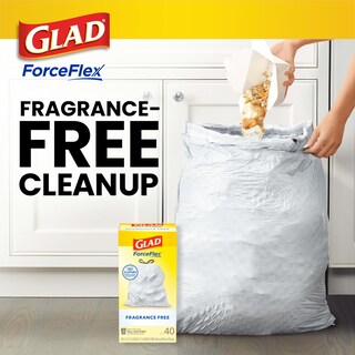 Foto 3 | Foto 3 | Bolsas De Basura Glad Forceflex De 13 Galones Sin Fragancia 40 Unidades - Venta Internacional.