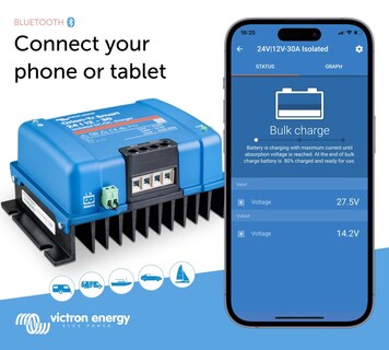 Foto 2 | Foto 2 | Cargador De Batería Victron Energy Orion-tr Smart 24/12 V 30a 360w Bluetooth - Venta Internacional.