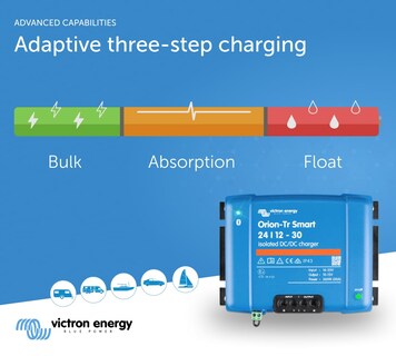 Foto 6 | Foto 6 | Cargador De Batería Victron Energy Orion-tr Smart 24/12 V 30a 360w Bluetooth - Venta Internacional.