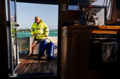 Foto 6 | Foto 6 | Guardabarros Para Barcos Polyform G-1 3 5 Cm X 33 Cm Azul Cobalto - Venta Internacional.