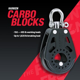 Foto 2 | Foto 2 | Bloque Para Barcos Harken Premium Sailing Polea Triple De Carburo De 40 Mm - Venta Internacional.