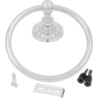 Foto 3 | Foto 3 | Toallero Stone Harbor Hardware Charlotte Cromo Pulido 17 Cm - Venta Internacional.