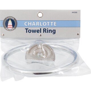 Foto 4 | Foto 4 | Toallero Stone Harbor Hardware Charlotte Cromo Pulido 17 Cm - Venta Internacional.