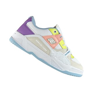 Foto 2 | Foto 2 | Tenis Para Mujer Blanco Rosa Amarillo Dc Shoes Construct Blanco