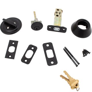 Foto 4 | Foto 4 | Deadbolt Stone Harbor Hardware Grado 3 Monocilíndrico Negro Mate - Venta Internacional.