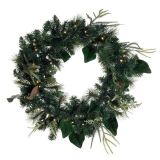 Foto 1 | Foto 1 | Batería Led Preiluminada Wreath Celebrations Home De 30 Cm De Profundidad X 75 Cm De Largo - Venta Internacional.