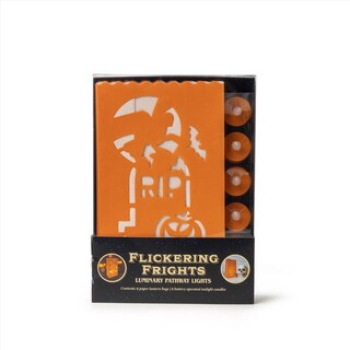 Foto 1 | Foto 1 | Luminaria Blanca Pathway Decor Flickering Frights Para Halloween - Venta Internacional.