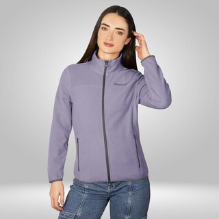 Foto 3 | Foto 3 | Chamarra De Fleece Para Mujer Con Cuello Alto Y Bolsillos Greenlander Lila