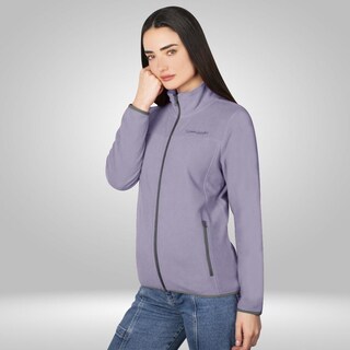Foto 6 | Foto 6 | Chamarra De Fleece Para Mujer Con Cuello Alto Y Bolsillos Greenlander Lila