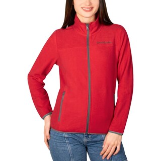 Foto 1 | Foto 1 | Chamarra De Fleece Para Mujer Con Cuello Alto Y Bolsillos Greenlander Vino