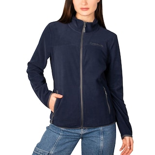 Foto 1 | Foto 1 | Chamarra De Fleece Para Mujer Con Cuello Alto Y Bolsillos Greenlander Azul Marino