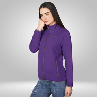 Foto 6 | Foto 6 | Chamarra De Fleece Para Mujer Con Cuello Alto Y Bolsillos Greenlander Violeta