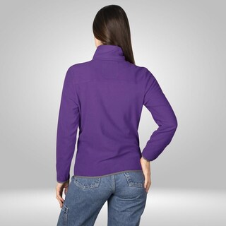 Foto 7 | Foto 7 | Chamarra De Fleece Para Mujer Con Cuello Alto Y Bolsillos Greenlander Violeta