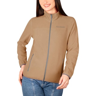 Foto 1 | Foto 1 | Chamarra De Fleece Para Mujer Con Cuello Alto Y Bolsillos Greenlander Beige