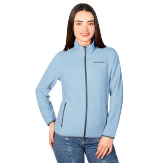 Foto 2 | Foto 2 | Chamarra De Fleece Para Mujer Con Cuello Alto Y Bolsillos Greenlander Azul Cielo