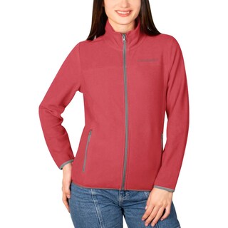 Foto 1 | Foto 1 | Chamarra De Fleece Para Mujer Con Cuello Alto Y Bolsillos Greenlander Rojo