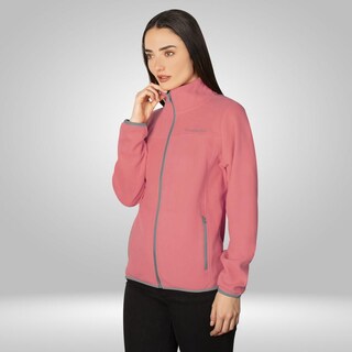 Foto 5 | Foto 5 | Chamarra De Fleece Para Mujer Con Cuello Alto Y Bolsillos Greenlander Rosa