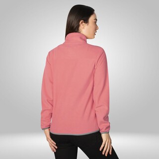 Foto 6 | Foto 6 | Chamarra De Fleece Para Mujer Con Cuello Alto Y Bolsillos Greenlander Rosa