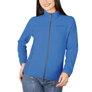 Foto 1 | Foto 1 | Chamarra De Fleece Para Mujer Con Cuello Alto Y Bolsillos Greenlander Azul