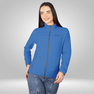 Foto 3 | Foto 3 | Chamarra De Fleece Para Mujer Con Cuello Alto Y Bolsillos Greenlander Azul