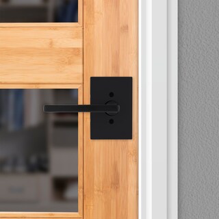 Foto 5 | Foto 5 | Tirador De Puerta Falso Kwikset Halifax Negro Mate Que No Gira - Venta Internacional.