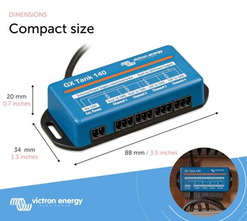Foto 3 | Foto 3 | Sensor Electrónico Victron Energy Gx Tank 140 De 24 V De Potencia - Venta Internacional.