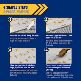 Foto 5 | Foto 5 | Clips Niveladores De Azulejos Qep Xtreme Grout De 1/16 Pulgadas Paquete De 500 - Venta Internacional.