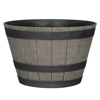 Maceta L&g - Barril Para Whisky (poliresina  Roble  30 X 48 X 48 Cm) - Venta Internacional.