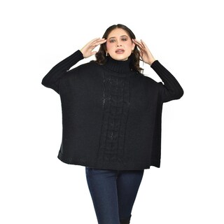 Foto 1 | Foto 1 | Sueter De Cuello Alto Roman Fashion /juvenil 4010 (negro) Negro
