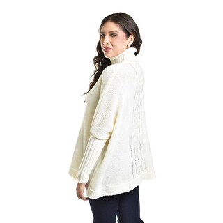 Foto 3 | Foto 3 | Sueter De Cuello Alto Roman Fashion /juvenil 4010 (hueso) Beige