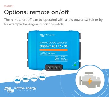 Foto 2 | Foto 2 | Convertidor De Cc A Cc Victron Energy Orion-tr 48 V/12 V 30 A 360 W - Venta Internacional.