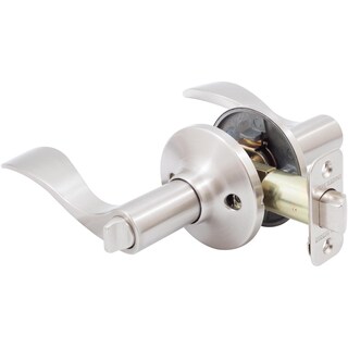 Foto 5 | Foto 5 | Palanca De Puerta Stone Harbor Hardware Beaverton Satin Nickel Privacy - Venta Internacional.