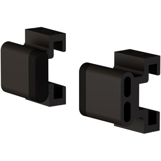 Foto 1 | Foto 1 | Juego De Topes Planos Doorstop Stone Harbor Hardware Negro Mate - Venta Internacional.