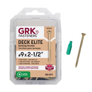 Foto 1 | Foto 1 | Tornillos Itw Brands Grk 39212 #9 X 6 35 Cm Deck Elite De 100 Quilates - Venta Internacional.