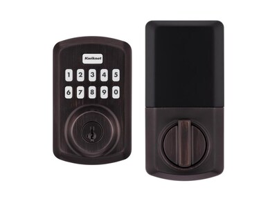 Foto 3 | Foto 3 | Deadbolt Lock Kwikset 9250trs-11ps Powerbolt 2 En Bronce Veneciano - Venta Internacional.