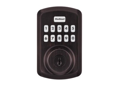 Foto 6 | Foto 6 | Deadbolt Lock Kwikset 9250trs-11ps Powerbolt 2 En Bronce Veneciano - Venta Internacional.