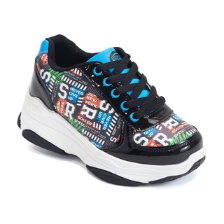 Foto 6 | Foto 7 | Tenis Patín Speed Rollers Style Street Skate Negro