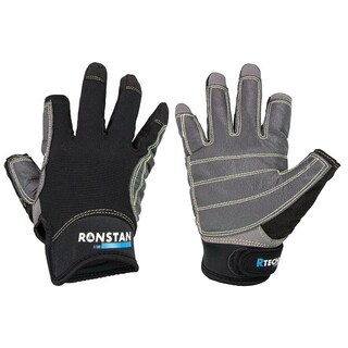 Foto 1 | Foto 1 | Guantes Ronstan Sticky Race De 3 Dedos Negros Talla M - Venta Internacional.