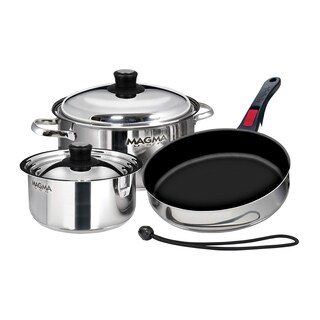 Foto 1 | Foto 1 | Juego De Utensilios De Cocina Magma 7 Piezas Acero Antiadherente Inducción - Venta Internacional.