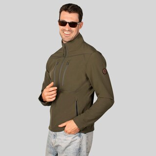 Foto 3 | Foto 3 | Chamarra Impermeable Para Hombre Con Forro De Fur Greenlander Verde Oscuro