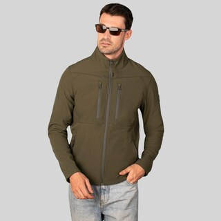 Foto 1 | Foto 1 | Chamarra Impermeable Para Hombre Con Forro De Fur Greenlander Verde Oscuro