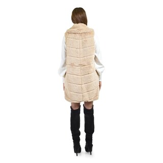 Foto 3 | Foto 3 | Chaleco De Peluche Sintetico Roman Fashion /juvenil 71869 (beige) Beige