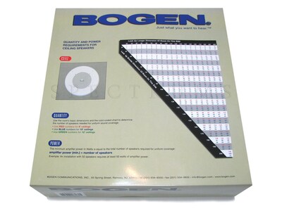 Foto 5 | Foto 5 | Altavoz De Techo Bogen De 8 Pulgadas Y 1 W Color Blanco Roto Para Sistemas De 70 V - Venta Internacional.
