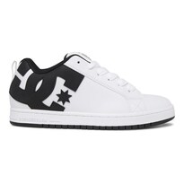 Tenis Dc Shoes Hombre Blanco Negro Court Graffik 300529wlk Blanco