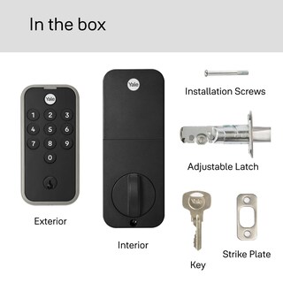 Foto 7 | Foto 7 | Cerradura Deadbolt Para Puerta Delantera Yale Yed210-nr-619 Níquel Satinado - Venta Internacional.