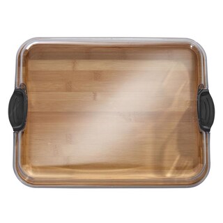 Foto 1 | Foto 1 | Tabla De Cortar Y Bandeja Para Servir Lifetime Brands Bamboo 14 X 11 Pulgadas - Venta Internacional.