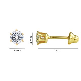 Foto 6 | Foto 6 | Set Mancini Pulsera Dorada Virgencita Zirconia Chapa De Oro 14k