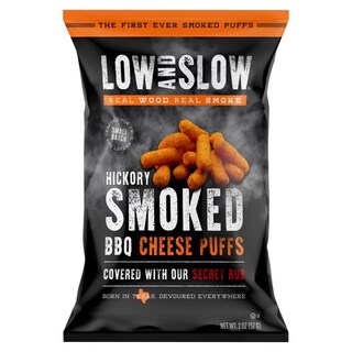 Foto 1 | Foto 1 | Barbacoa Cheese Puffs Low And Slow Hickory Bolsa De 60 G (paquete De 12) - Venta Internacional.